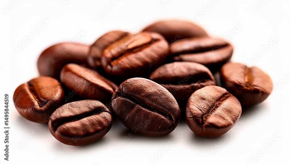 Naklejka premium group of coffee beans