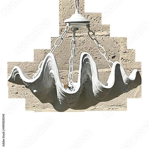 Unique Clam Shell Chandelier Lighting Fixture