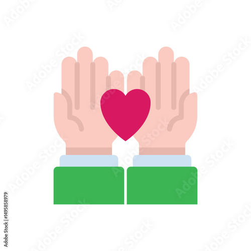 Welfare Service Vector icon