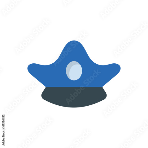 Municipal Police Vector icon