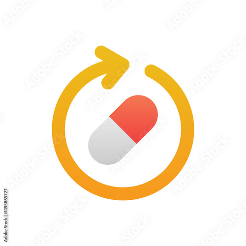 Pharmacy On Duty Vector icon