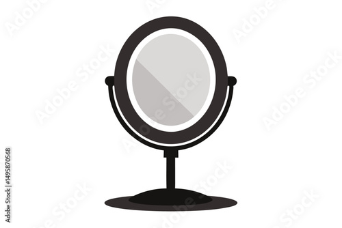mirror on white background