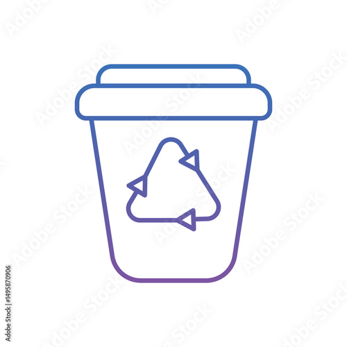 Waste Management Vector icon