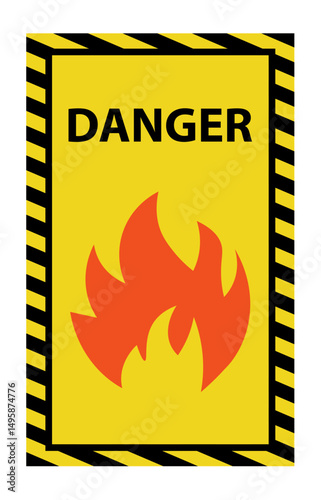 Danger Sign ,Warning Symbol