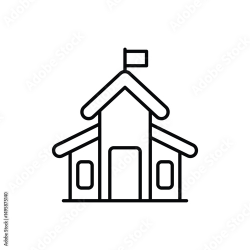Municipal Vector icon