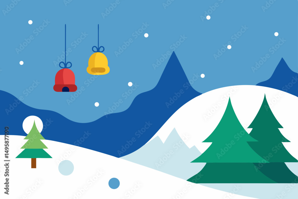 Fototapeta premium sleighbell silence 