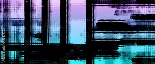 textured abstract background with purple and green gradient