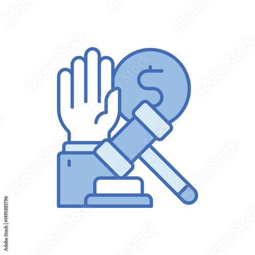 Tender Result Vector icon