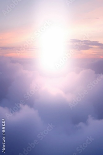 sun rays and clouds