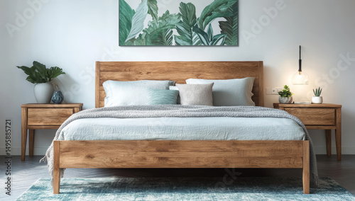 Colorful Throw Pillows and Cozy Sofa Interiors – Modern Home Decor Photography. AI generative.