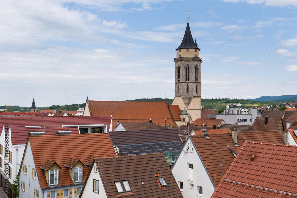 Fototapeta premium Kreisstadt Balingen im Zollernalbkreis
