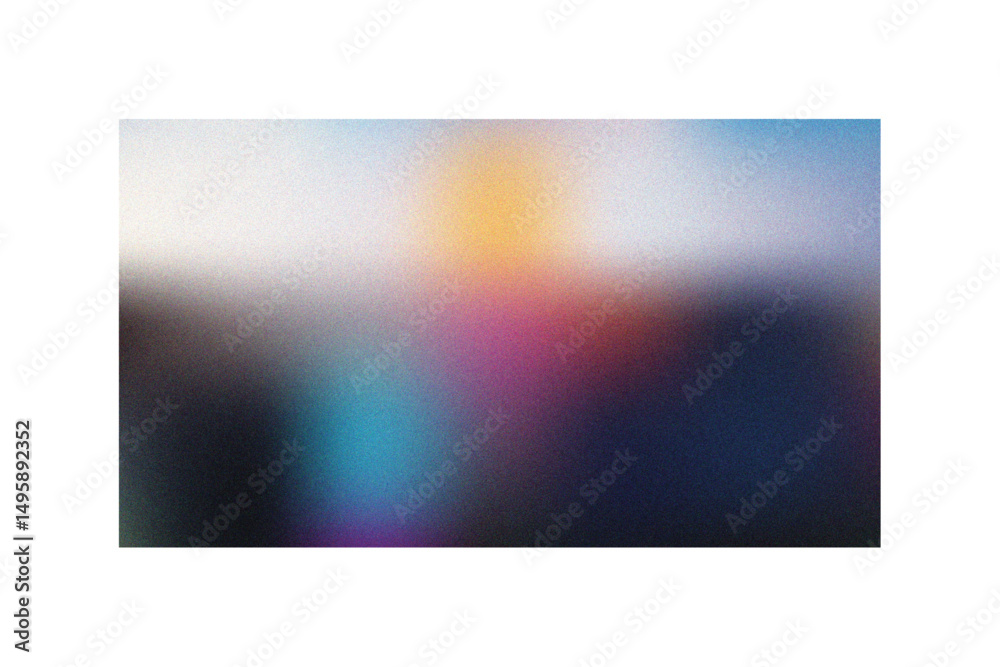 Naklejka premium Colorful Gradient Grain Texture