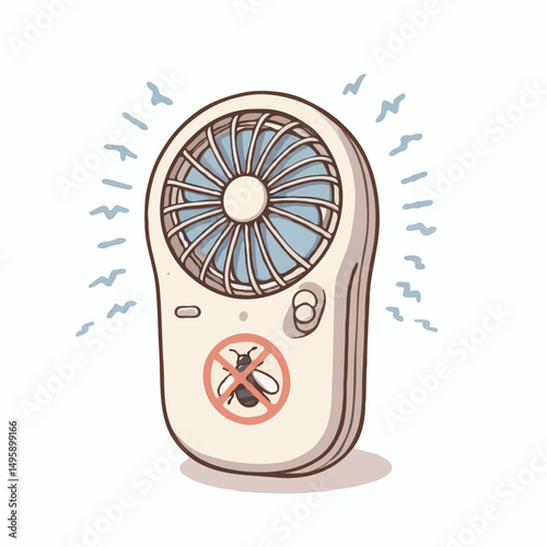 Electronic mosquito repellent device 