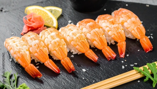 grilled shrimp on a grill pan