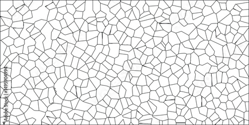 Abstract cellular structure illustration of biological cell walls organic texture background pattern geometric design and repeating shapes