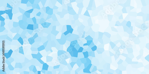 Abstract mosaic background in shades of blue a modern digital artwork for creative design projects