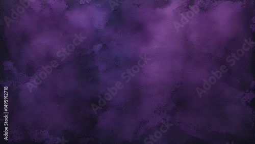 Black dark deep purple plum pink watercolor water. Abstract art colorful background. Chaos daub stain grunge dirty smoke fog. Fantasy dramatic storm night sky with clouds. Design.


