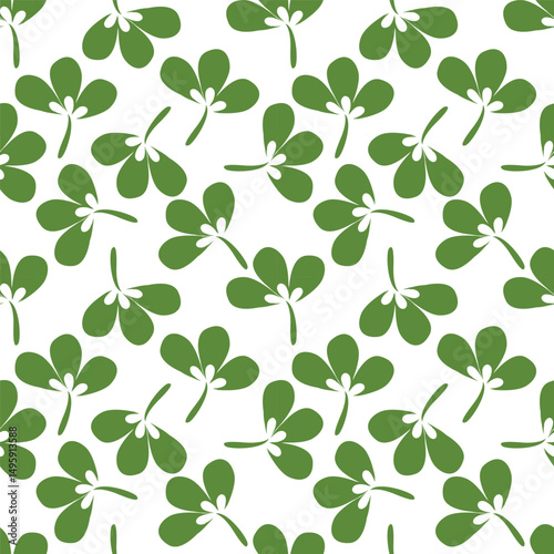 seamless background with leaves