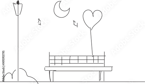Love Hand drawing