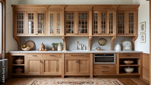 A beautifully crafted cabinet with functional design