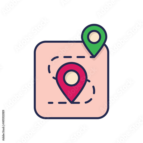 Route Vector icon