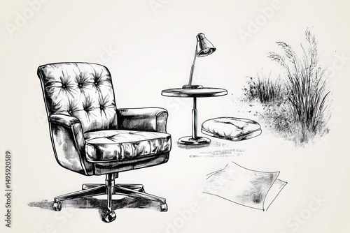 chair sketch