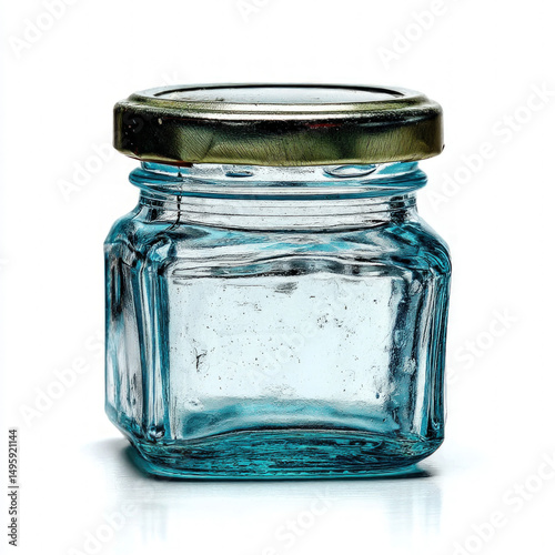 Glass Jar Isolated