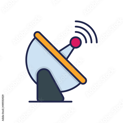 Gps Signal Vector icon