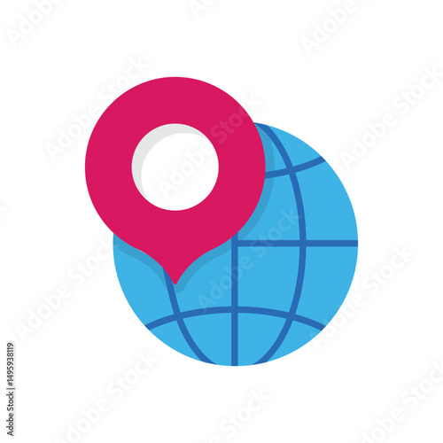 Geolocation Vector icon