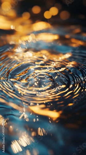 twisted flicker ripple dreamy light background