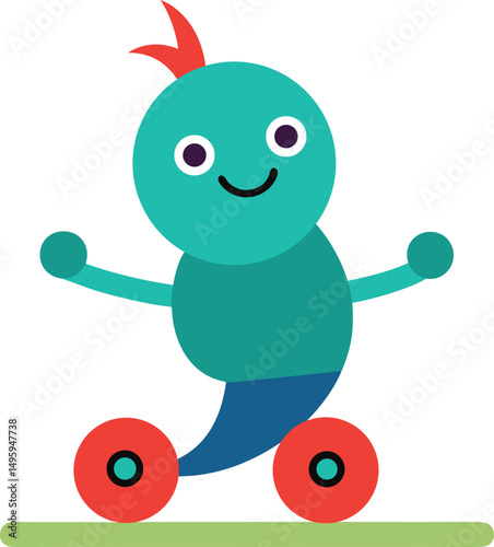 funny cartoon alien