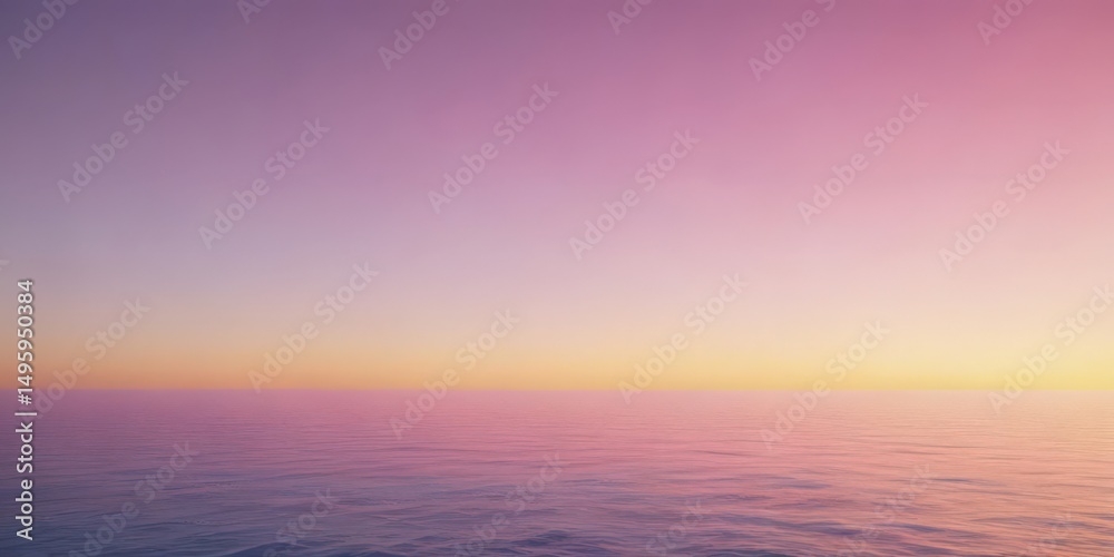 Fototapeta premium Fuzzy pink-yellow-blue ombre, reminiscent of a sugary sunset , sky, sugar