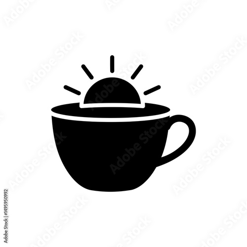 Sunrise in Cup Symbolizing Renewal Ritual and New Beginnings