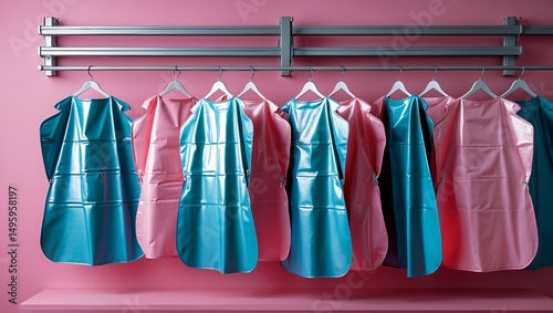 Lead aprons for x-ray protection in hospital setting