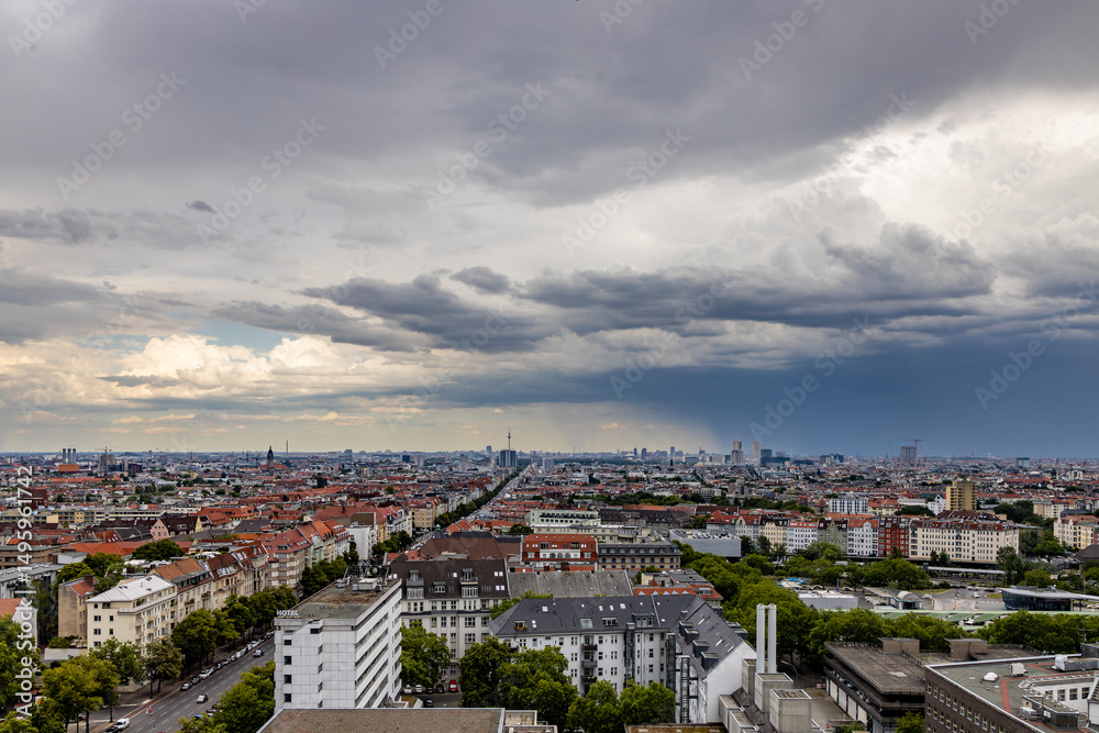 Obraz premium Blick auf Berlin, von Berlin Westend
