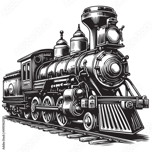 old steam locomotive