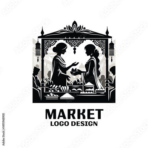 Market Vector Logo Design