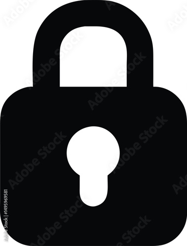 padlock silhouette