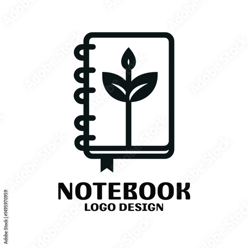 Notebook Vector Logo Design