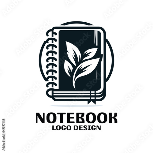 Notebook Vector Logo Design