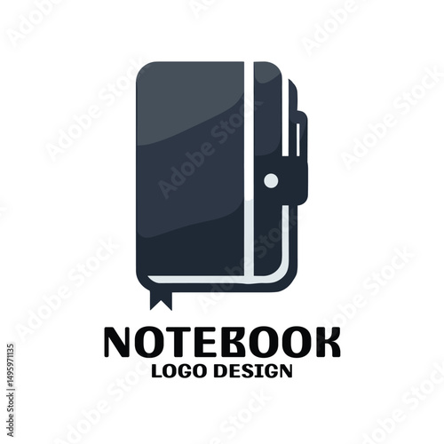 Notebook Vector Logo Design