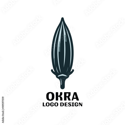 Okra Vector Logo Design