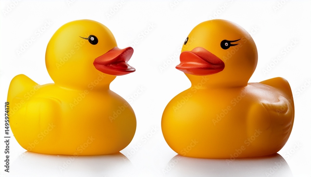 yellow rubber duck isolated on transparent background yellow rubber duck isolated on transparent background
