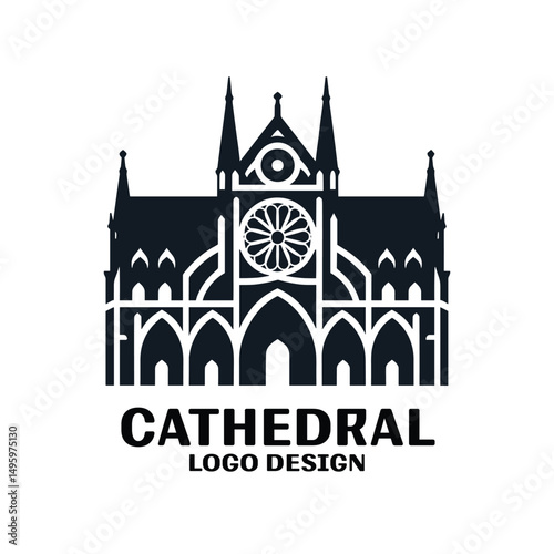 Cathedral Vector Logo Design