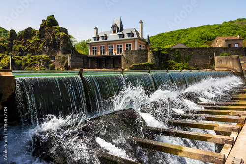 Hydroelectric power plant of Ambialet, on the Tarn River