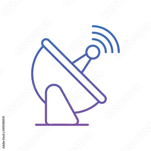 Gps Signal Vector icon