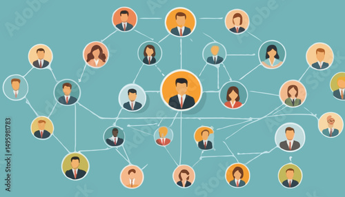 CEO, company leader or executive position, organization chart, hierarchy or team structure, role and responsibility, supervisor, department or division concept, businessman put CEO on org char