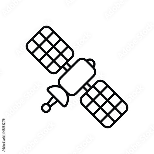 Satelite Vector icon