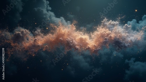 Smoke Abstract Technology Image