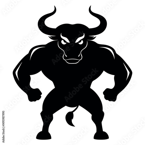 Angry Bull Mascot